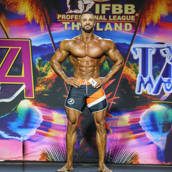 SM Black Men's Physique Shorts