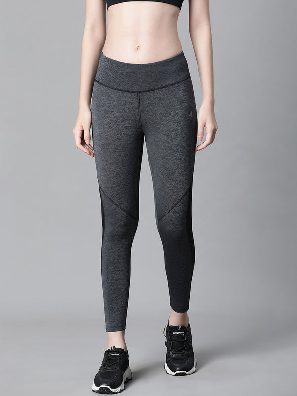 Streamline Panel Legging Gray Melange