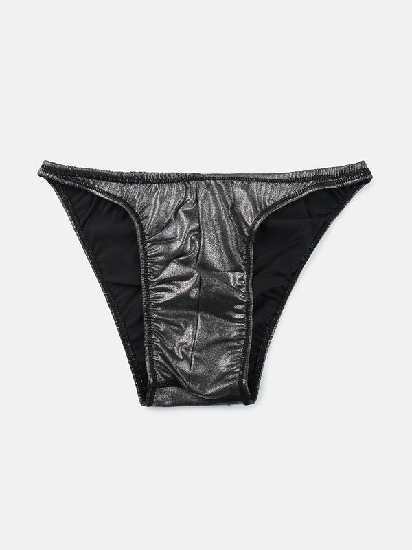 Black Shine Bodybuilding Trunk Athlisis Sports