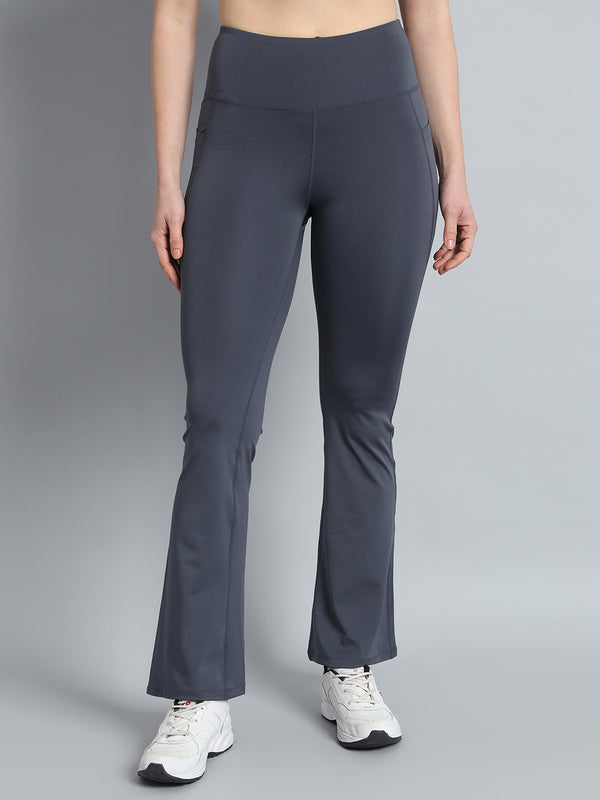 Active Sculpt Flare Pant Gray