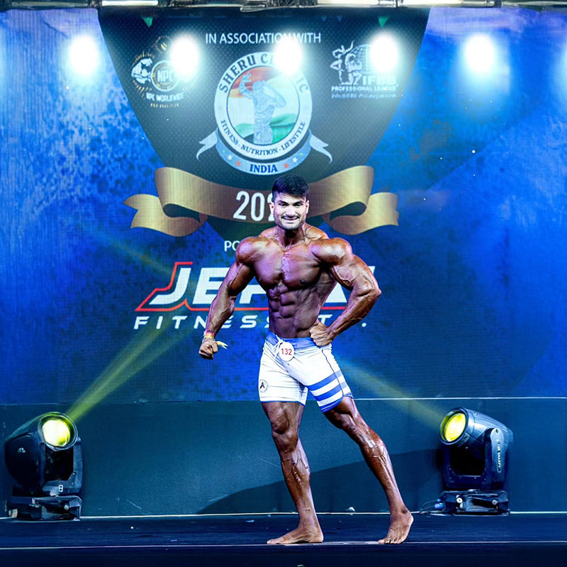 Ice blue Men's Physique Shorts – Athlisis Sports- Speed Strength