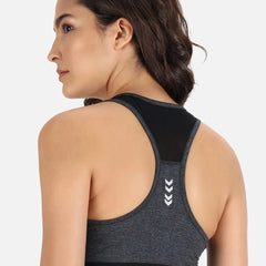 Typography Non-Wired Lightly Padded Workout Bra Athlisis Sports