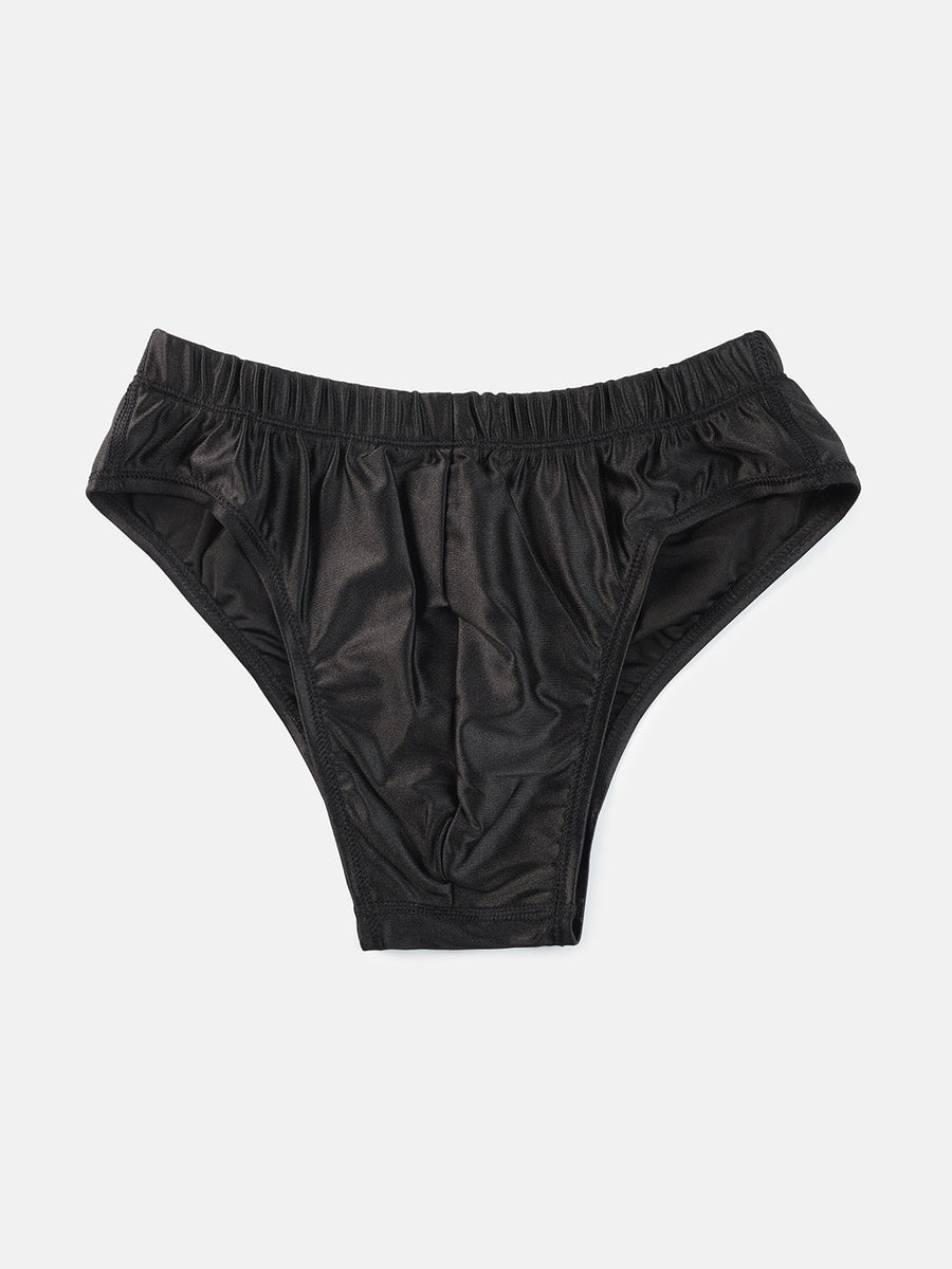 Black Silky Skin Classic Trunk Athlisis Sports