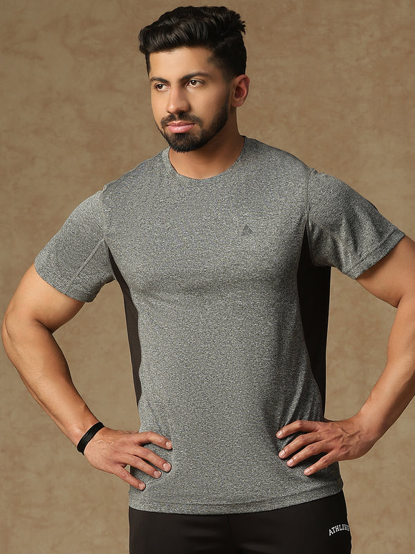 Contrast Side Panel T-Shirt
