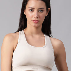 Aero X  Sports Bra Cream