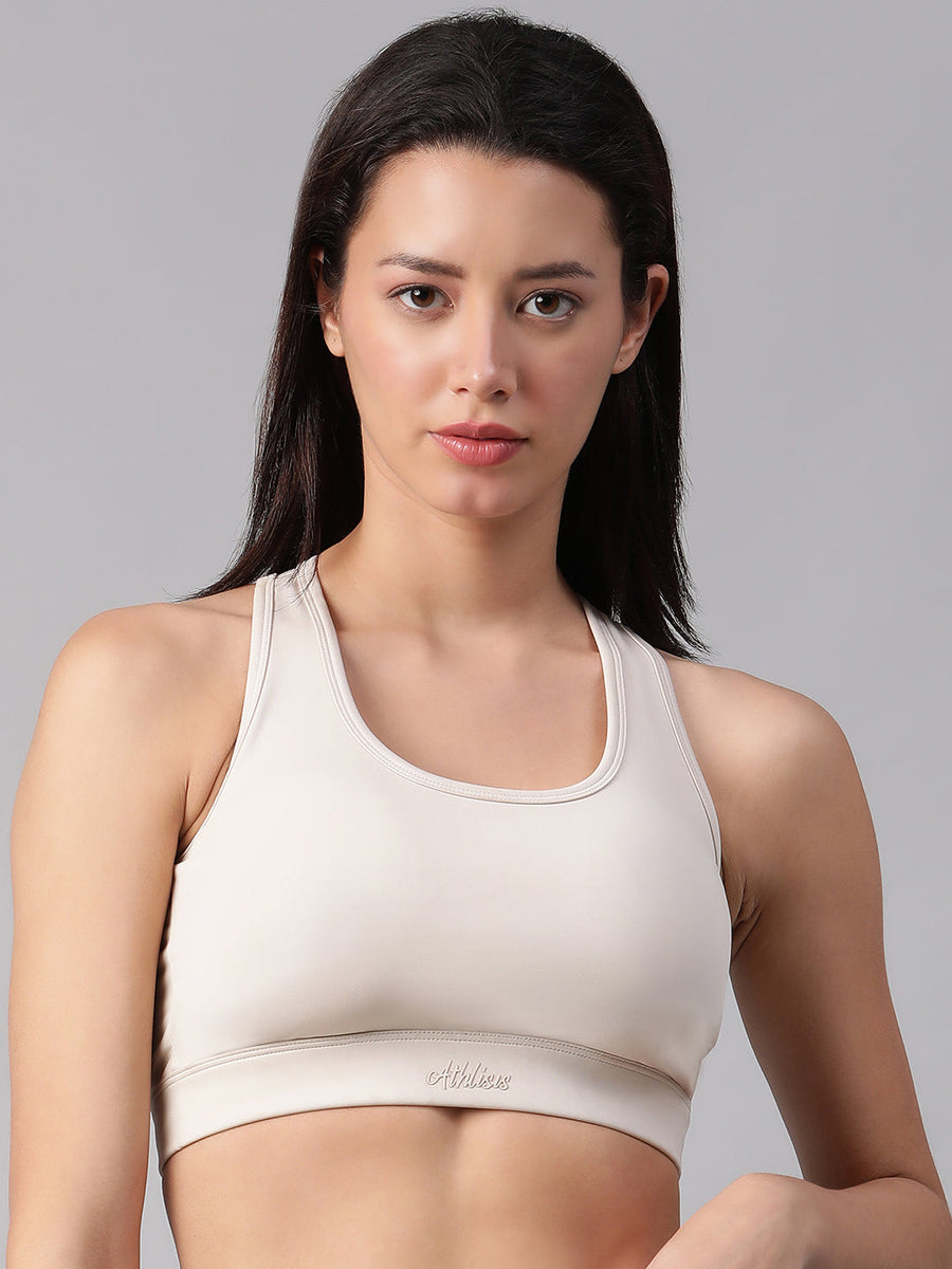Aero X  Sports Bra Cream Athlisis Sports
