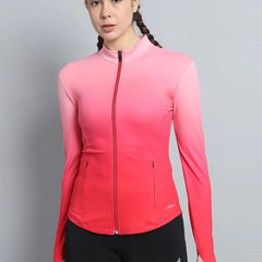 Dual Tone Jacket Hot Pink
