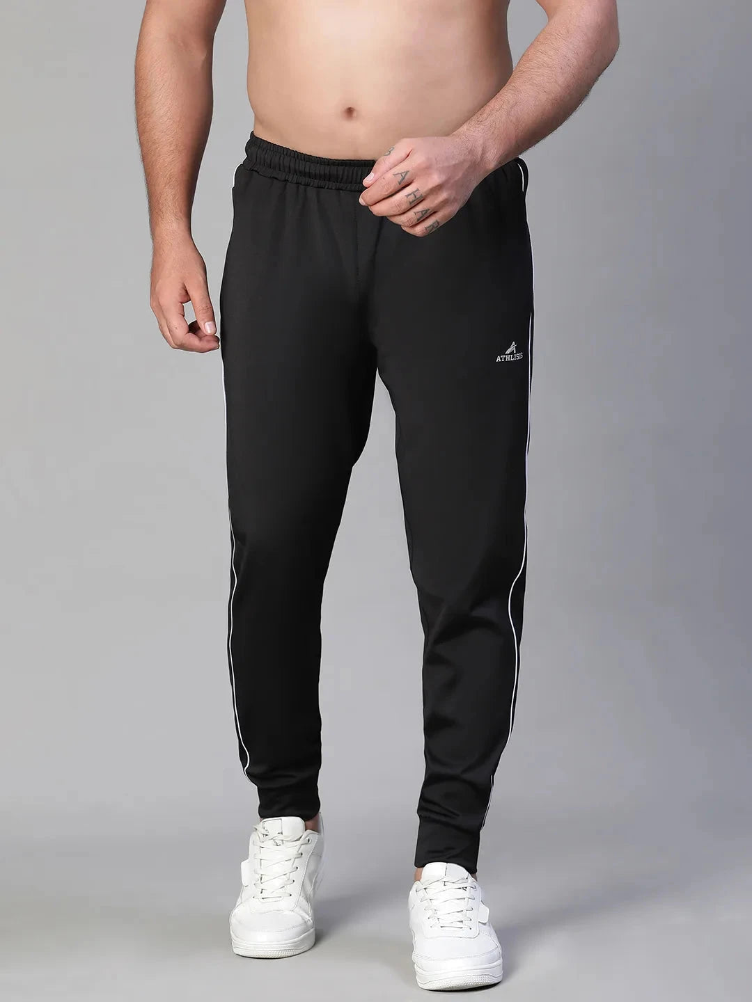 Side Panel Pants Black Athlisis Sports