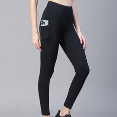 Kinetic Panel Legging Black