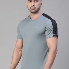 Iconic Side Panel T-Shirt Gray