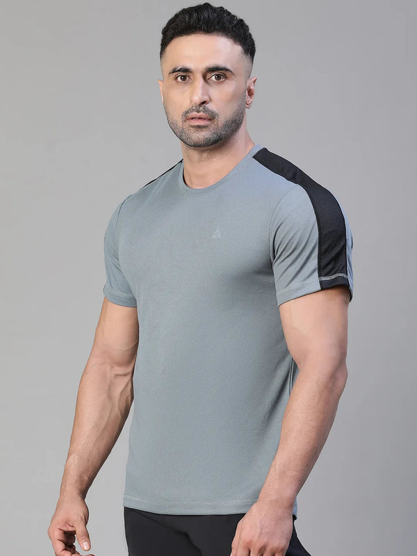 Iconic Side Panel T-Shirt Gray