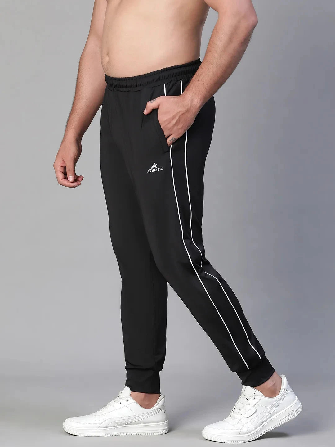 Side Panel Pants Black Athlisis Sports