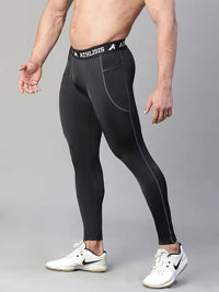 Nylon Basic Compression Tights Black Athlisis Sports