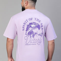 Spirit Oversized T-Shirt Lavender