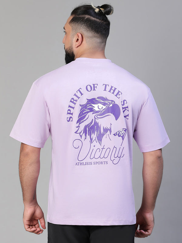 Spirit Oversized T-Shirt Lavender