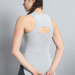 Lunar Shift Tank Top Light Gray