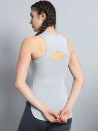 Lunar Shift Tank Top Light Gray
