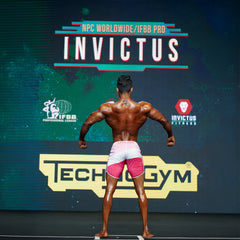Lvly Pink Men's Physique Shorts