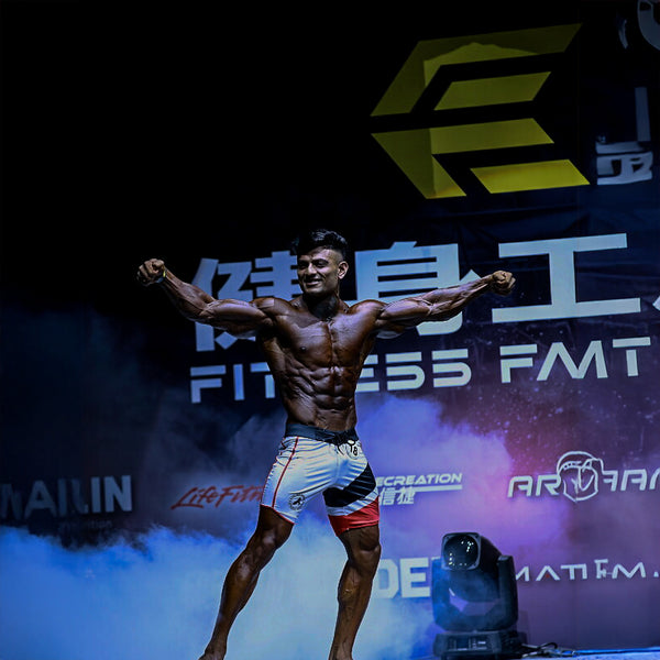 Sm Red Men's Physique Shorts