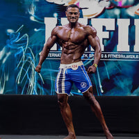 V Blue Men's Physique Shorts Athlisis Sports