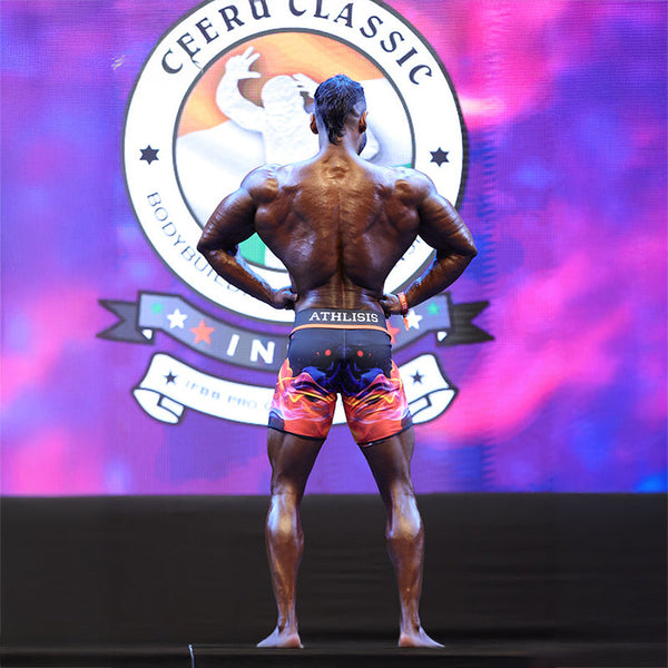 Flames Men's Physique Shorts