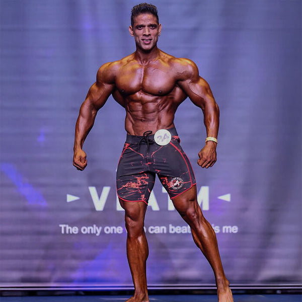 Blxd Red Men's Physique Shorts