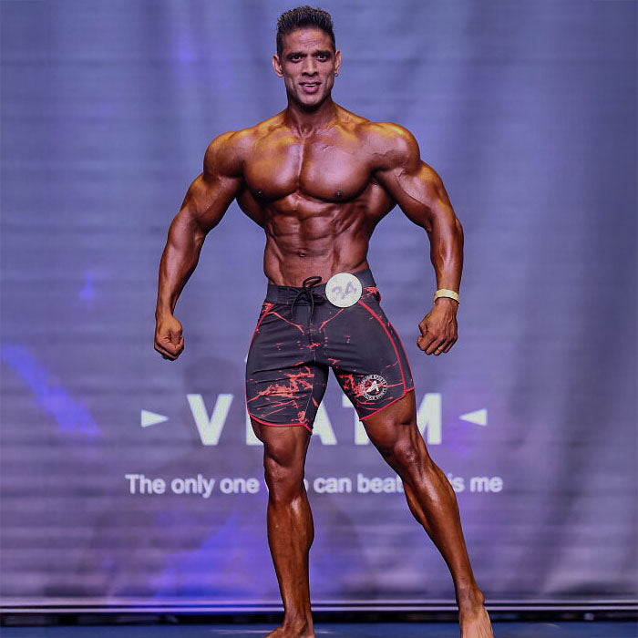 Blxd Red Men's Physique Shorts