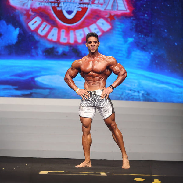Black Zebra Men's Physique Shorts