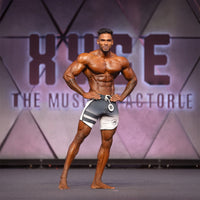 Dual-Tone Graduated Men's Physique Shorts