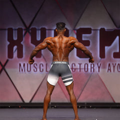 Dual-Tone Graduated Men's Physique Shorts