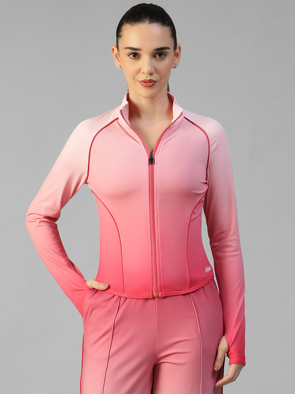Gradient Harmony Jacket Pink