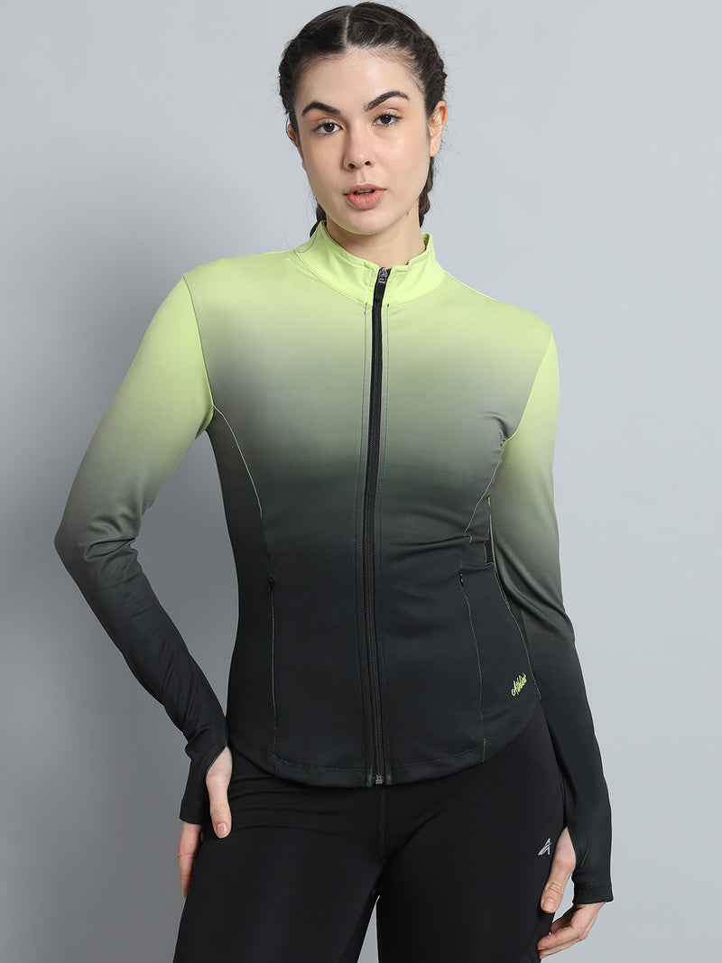 Dual Tone Jacket Green