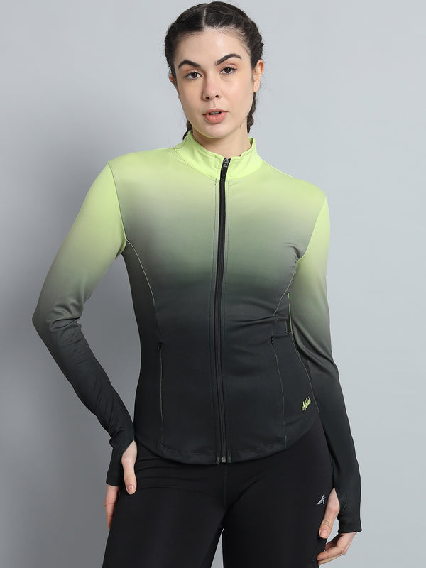 Dual Tone Jacket Green