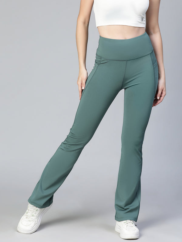 Active Sculpt Flare Forest Green