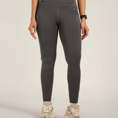 V-Front Legging Gray