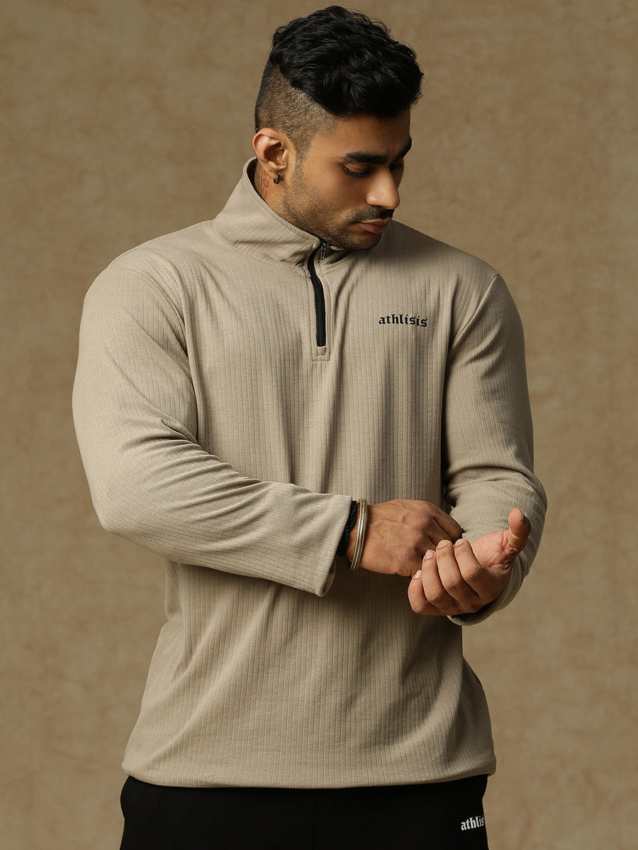 808 Old School Pullovers Beige Athlisis Sports