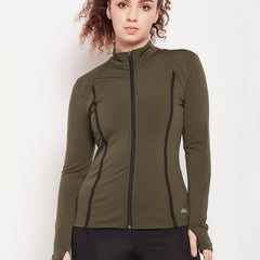 Aero Sculpt Jacket Olive