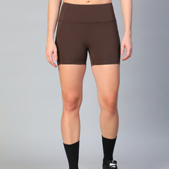 Aura Training Shorts Brown