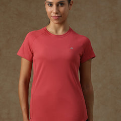 V Panel T-Shirt Pink