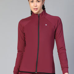 Verve Jacket Maroon