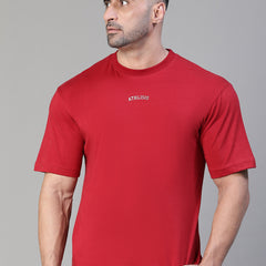 Eagle's Eye Oversized T-Shirt Maroon