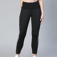 Side Seam Leggings Black