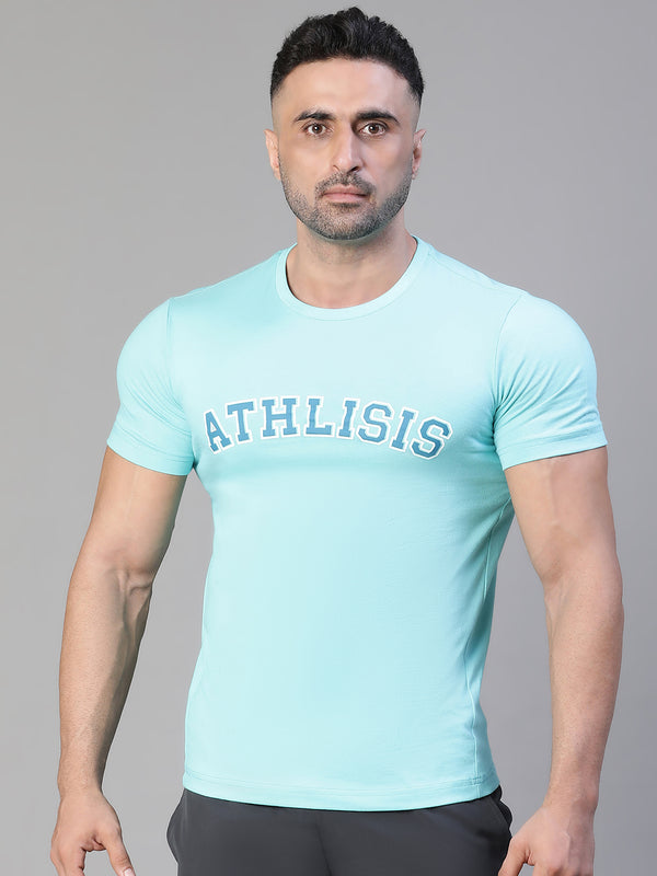 Everyday Basic T-Shirt Teal Blue