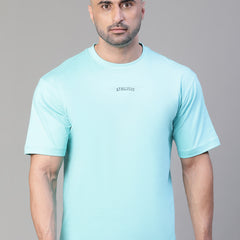 Eagle's Eye Oversized T-Shirt Teal Blue
