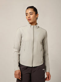 NS Staple Zip Jacket Light Grey