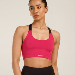 CrossFlex Sports Bra Raspberry Pink
