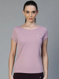 Keyhole T-shirt Lavender Athlisis Sports