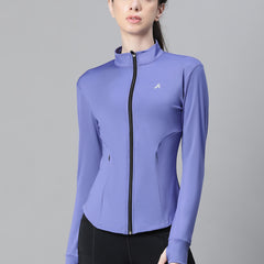 Contour Short Jacket Purple