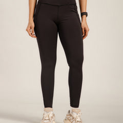 V-Front Legging Black