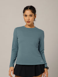 Breeze Crossover Full Sleeve T-shirt Grey